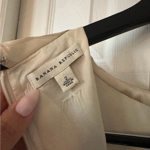 100% Silk cowl neck column dress - Picture 3 of 3